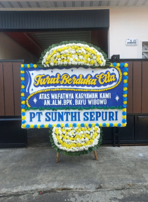 Papan Bunga Duka di Aek Bilah