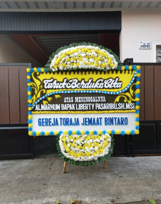 Papan Bunga Duka di Aek Bilah